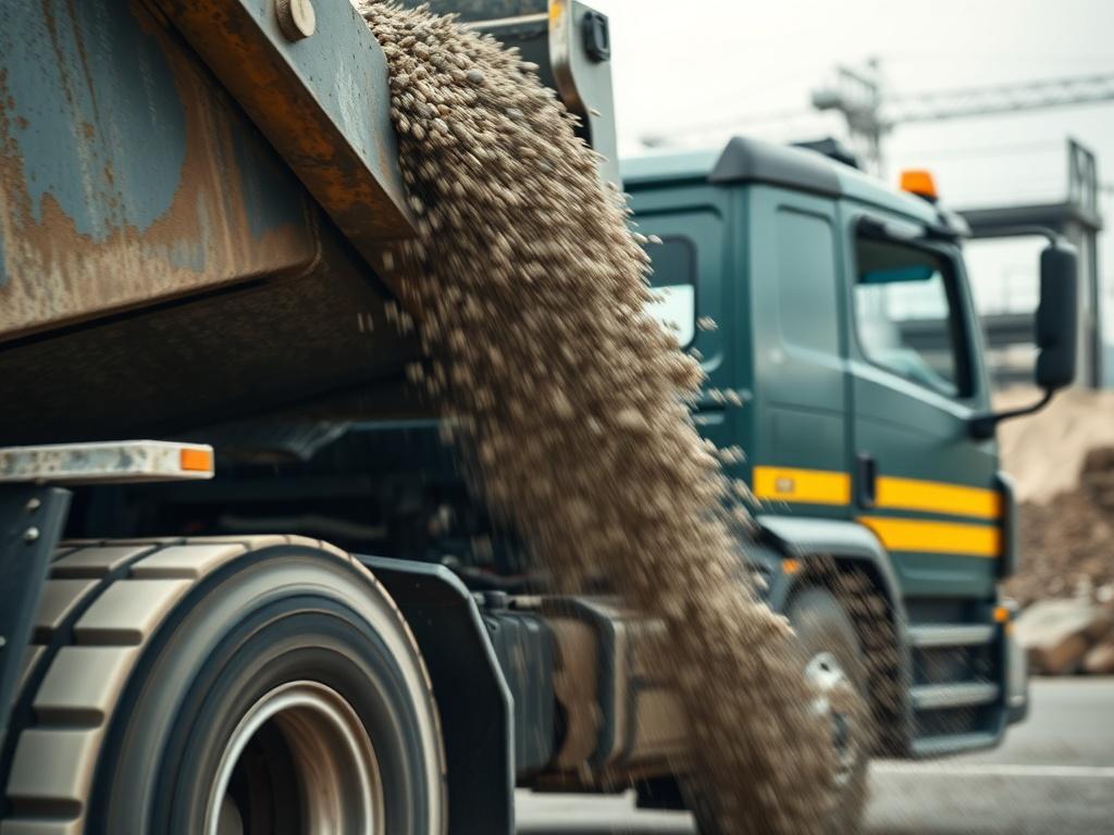 Tipping truck